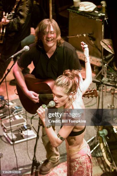 July 2003: MANDATORY CREDIT Bill Tompkins/Getty Images Beth Hart performing on July 2003 in New York City.