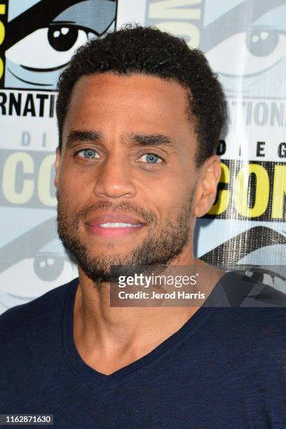 Michael Ealy attends the "Stumptown" press line on July 18, 2019 in San Diego, California.