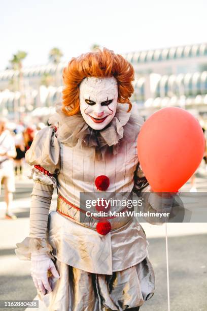 Cosplayer attends the 2019 Comic-Con International on July 18, 2019 in San Diego, California.
