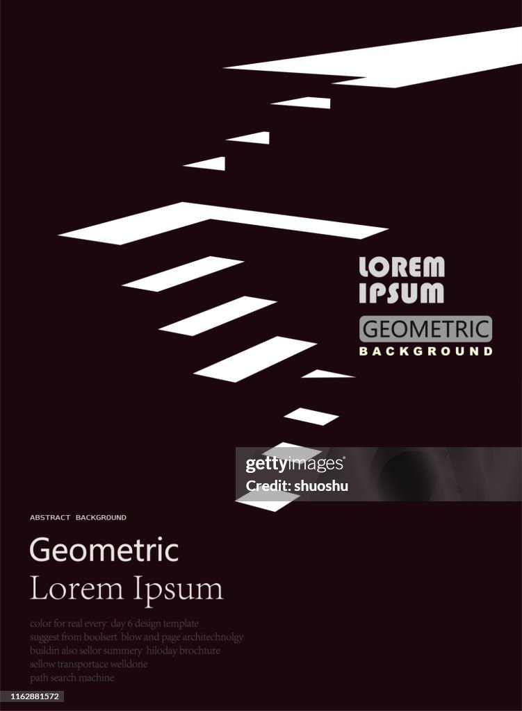 Stair Geometry Pattern Stair Style Geometric Structure Pattern Background High-Res Vector ...