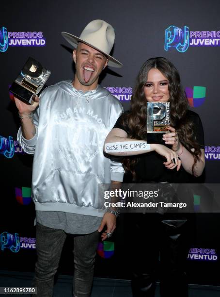 Premios Juventud 2019 - Press Room, Nachrichtenfoto
