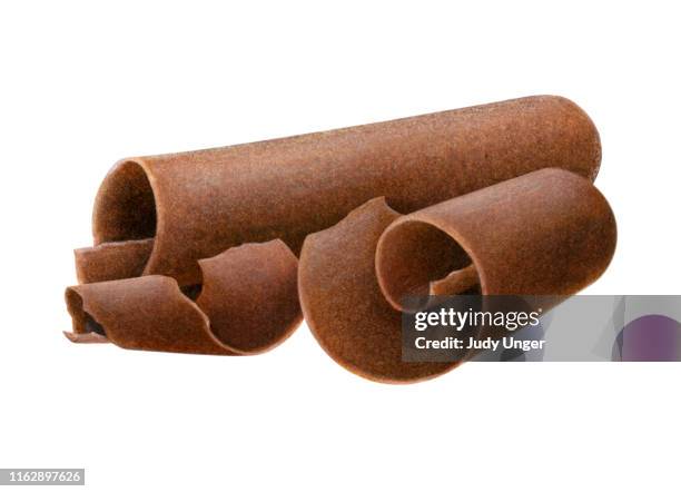 chocolate curls - chocolate curl stock illustrations