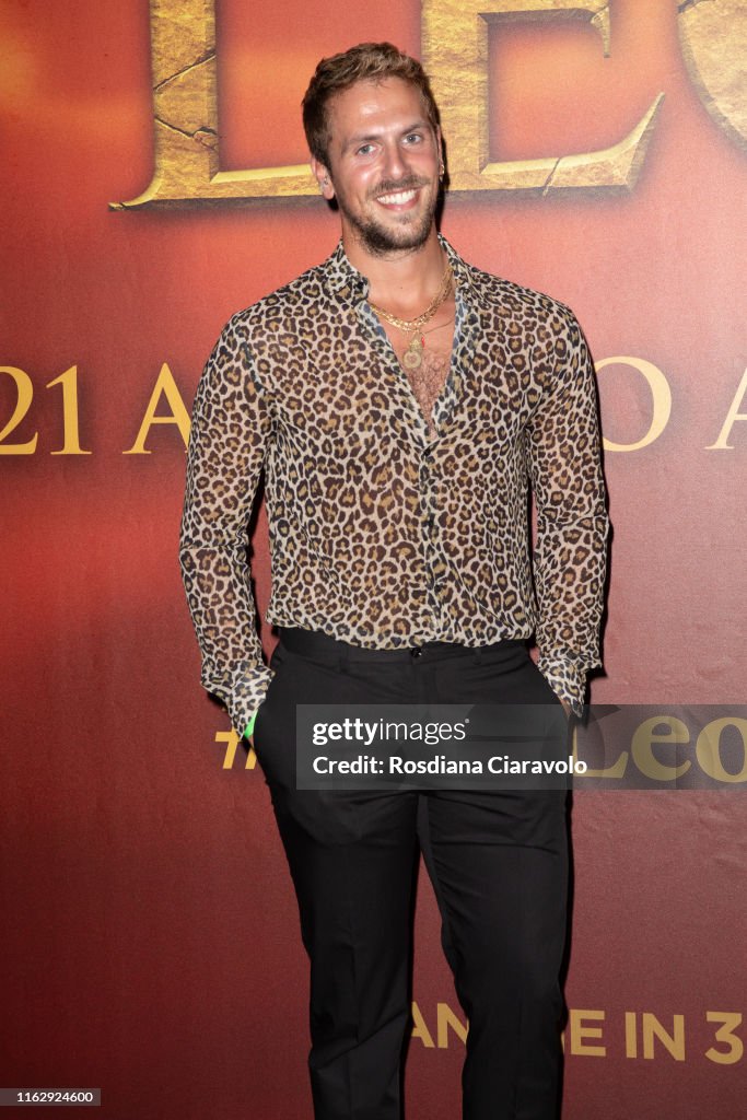"Il Re Leone" (The Lion King) Red Carpet