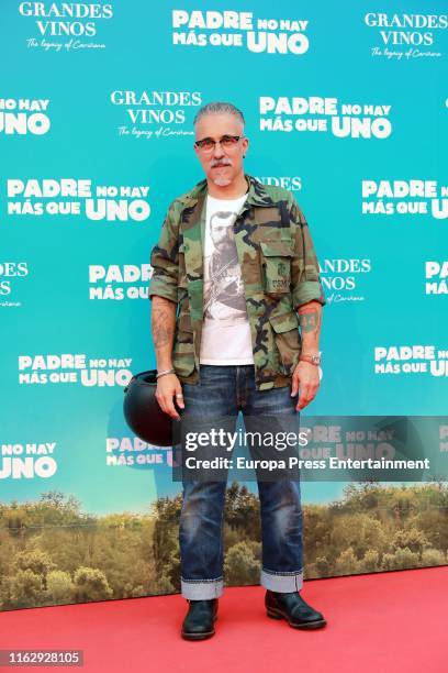 Sergi Arola attends "Padre No Hay Mas Que Uno" Madrid Premiere at Callao Cinema on July 18, 2019 in Madrid, Spain.