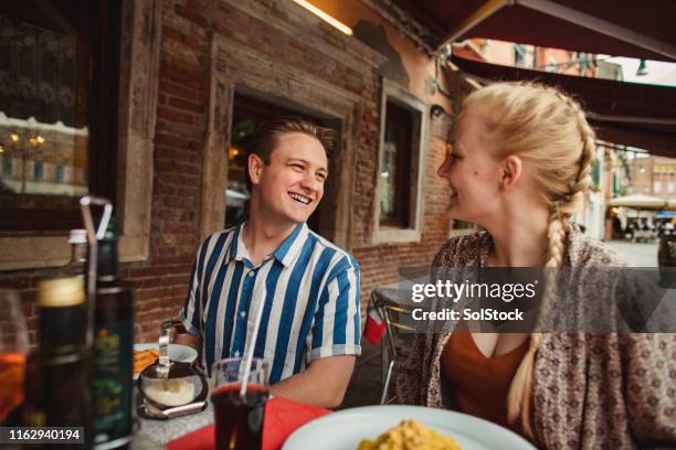 dinner date in italy - pisa italy stock pictures, royalty-free photos & images
