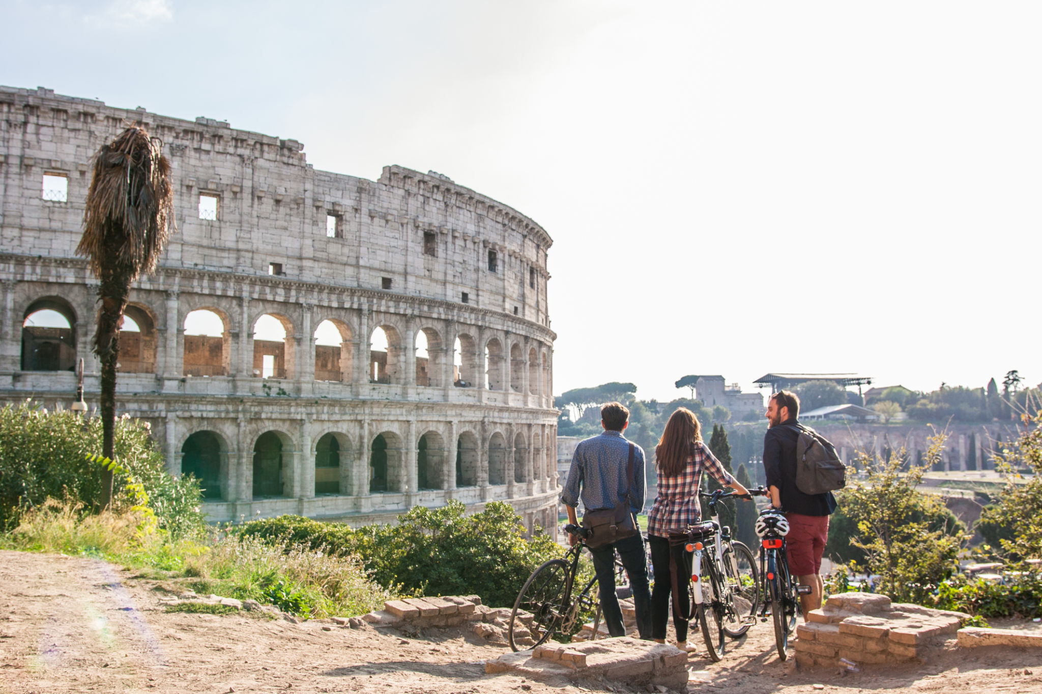Rome biking