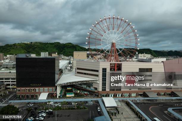 jr kagoshimachuo station in kagoshima city - 鹿児島 ストックフォトと画像