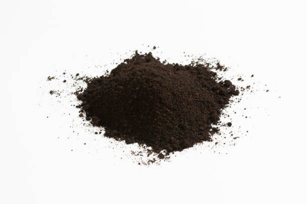 Where to Buy Dirt to Eat in South Africa? 1 heap of soil on white background