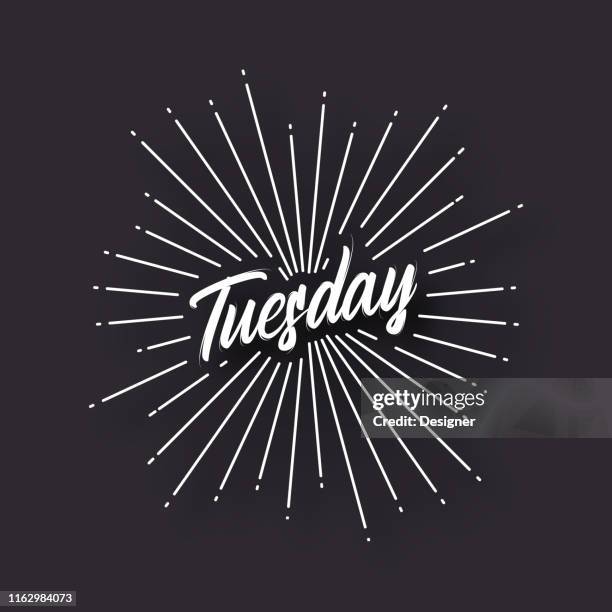 tuesday vintage festival label - taco restaurant logo stock illustrations