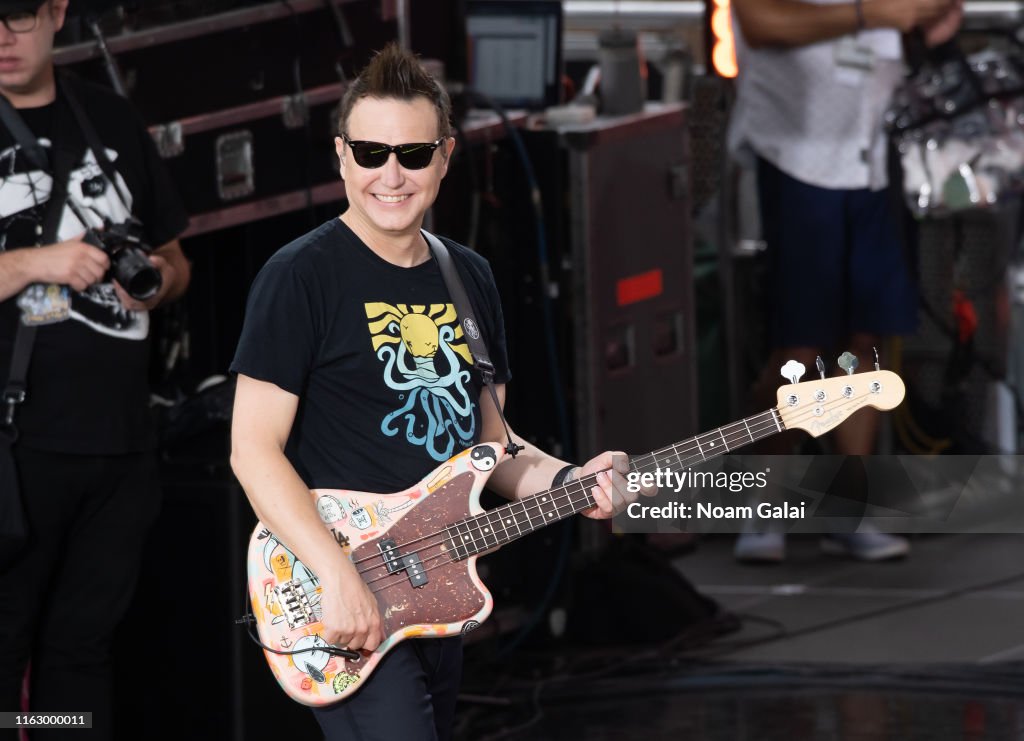 Blink-182 Performs On ABC's "Good Morning America"