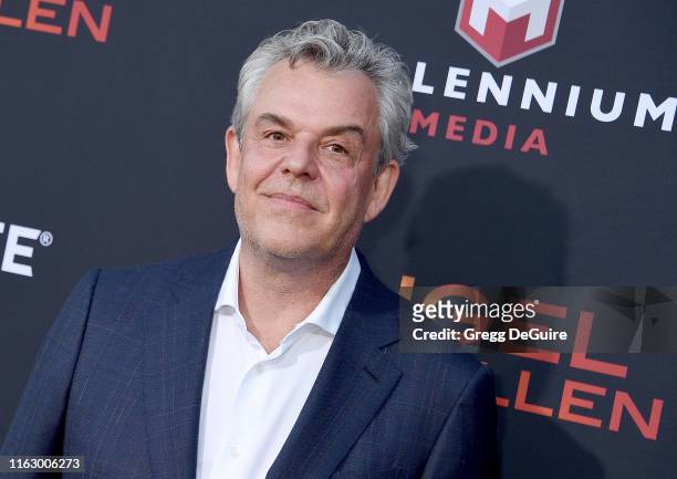 Danny Huston arrives at the LA Premiere Of Lionsgate's "Angel Has Fallen" at Regency Village Theatre on August 20, 2019 in Westwood, California.