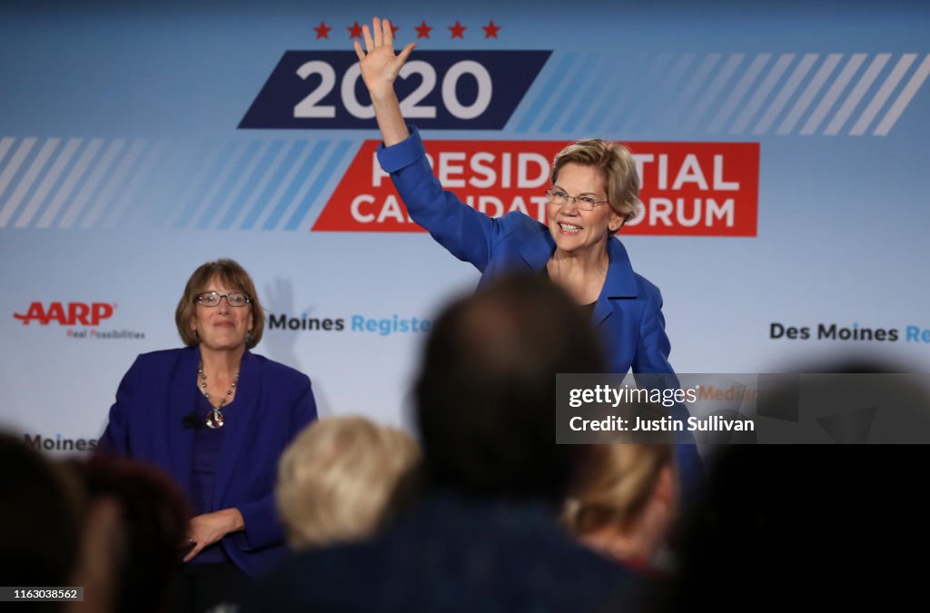 Democratic Presidential Hopefuls Attend AARP Candidate Forums In Iowa