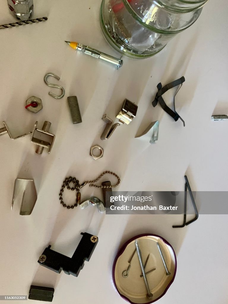 Random Hardware On The Counter High-Res Stock Photo - Getty Images