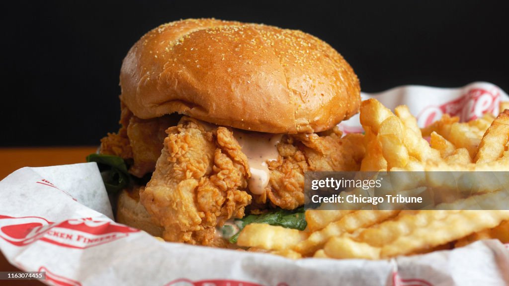 4. Sandwich combo at Raising Cane's