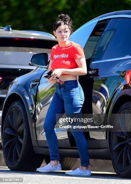 Ariel Winter is seen on August 21, 2019 in Los Angeles, California.