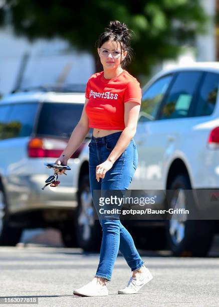 Ariel Winter is seen on August 21, 2019 in Los Angeles, California.