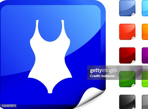 ilustraciones, imágenes clip art, dibujos animados e iconos de stock de traje de arte vectorial sin royalties de internet - traje de baño