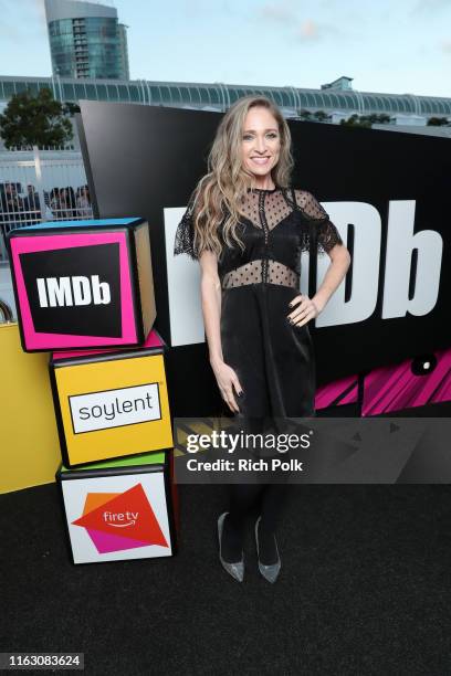 Julie Nathanson attends the #IMDboat Party presented by Soylent and Fire TV at San Diego Comic-Con 2019 at the IMDb Yacht on July 19, 2019 in San...