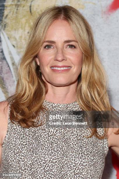 Elisabeth Shue attends 2019 Comic-Con International - Red Carpet For "The Boys" on July 19, 2019 in San Diego, California.