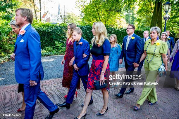 King Willem-Alexander of The Netherlands, Queen Maxima of The Netherlands, Princess Mabel of The Netherlands, Count Claus-Casimir, Countess Eloise,...