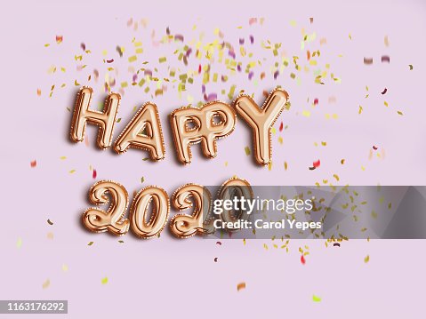 Happy new year 2020 balloon Happy new year 2020 balloon