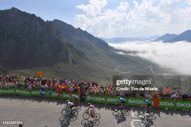 Ilnur Zakarin of Rusia and Team Katusha-Alpecin / Alexey Lutsenko of Kazakhstan and Astana Pro Team / Sergio Henao of Colombia and UAE Team Emirates...