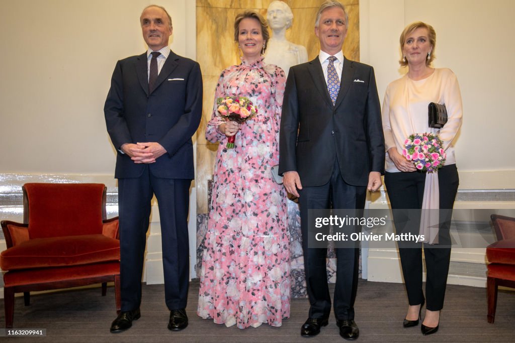 King Philippe Of Belgium And Queen Mathilde Of Belgium Attend The Preludium To The National Day