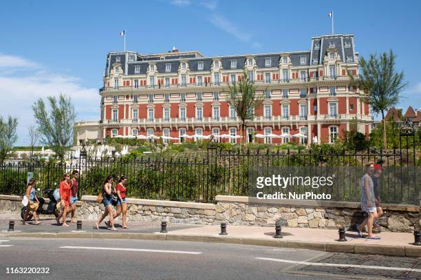 Hôtel du Palais which will be the main venue for the G7 summit in Biarritz. The 45th Group of Seven nations annual summit which will take place from...