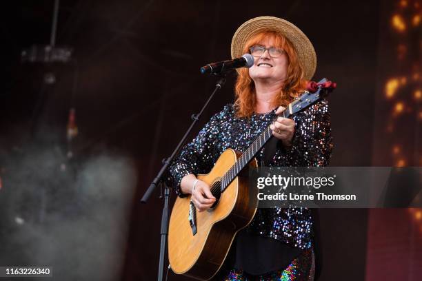 Eddi Reader performs onstage during Rewind Scotland 2019 at Scone Palace on July 20, 2019 in Perth, Scotland.