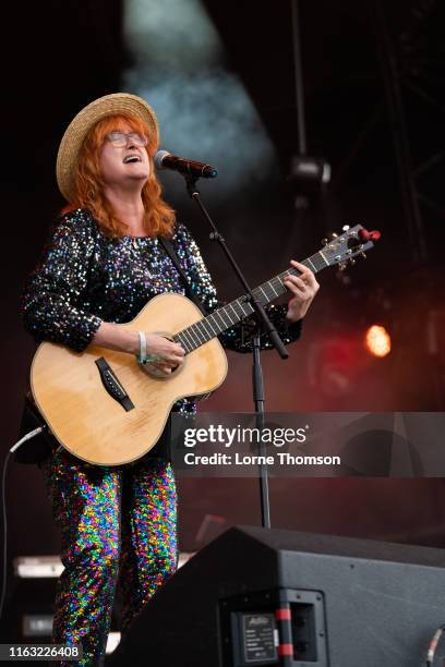 Eddi Reader performs onstage during Rewind Scotland 2019 at Scone Palace on July 20, 2019 in Perth, Scotland.