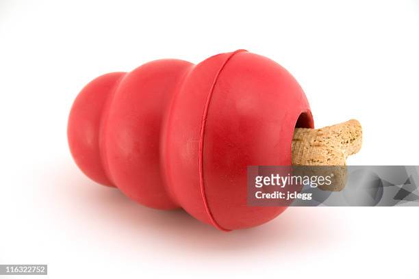 dog toy with treat inside. - dog toy stock pictures, royalty-free photos & images