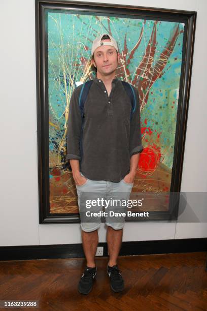 Edward Hogg attends the press night after party for The Donmar's production of "Appropriate" at The h Club on August 22, 2019 in London, England.