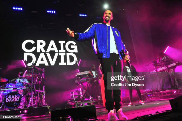 Craig David performs live on stage during the second day of Penn Fest at The Big Park on July 20, 2019 in Penn Street, Buckinghamshire.