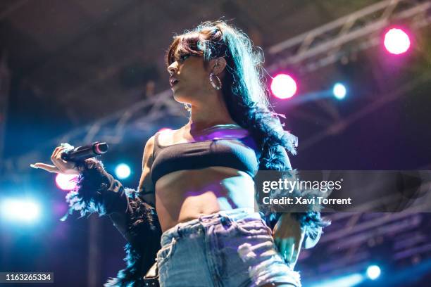 La Zowi performs onstage during the Festival Internacional de Benicassim on July 20, 2019 in Benicassim, Spain.