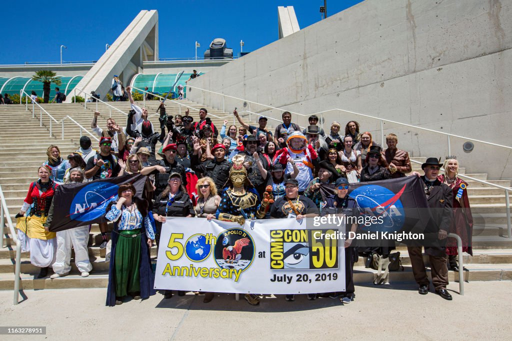 2019 Comic-Con International - General Atmosphere And Cosplay