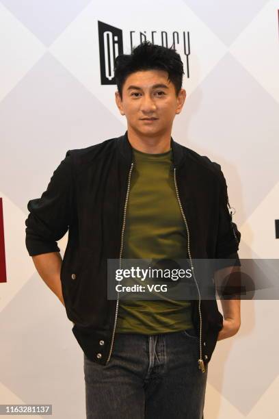 Actor Nicky Wu attends Crown promotional event on July 20, 2019 in Shanghai, China.