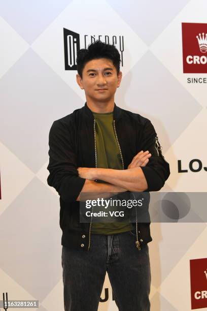 Actor Nicky Wu attends Crown promotional event on July 20, 2019 in Shanghai, China.