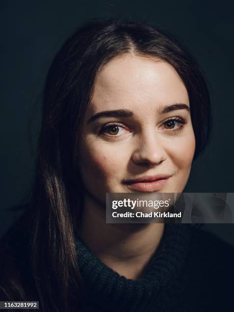Actor Aisling Franciosi is photographed for Deadline on January 26, 2019 in Park City, United States.