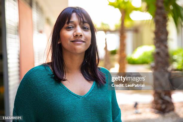 portrait of a young south african woman - 30-34 years stock pictures, royalty-free photos & images
