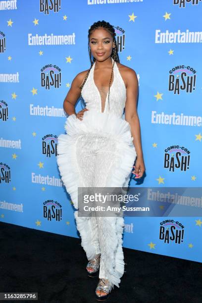 Ajiona Alexus attends Entertainment Weekly's Comic-Con Bash held at FLOAT, Hard Rock Hotel San Diego on July 20, 2019 in San Diego, California...