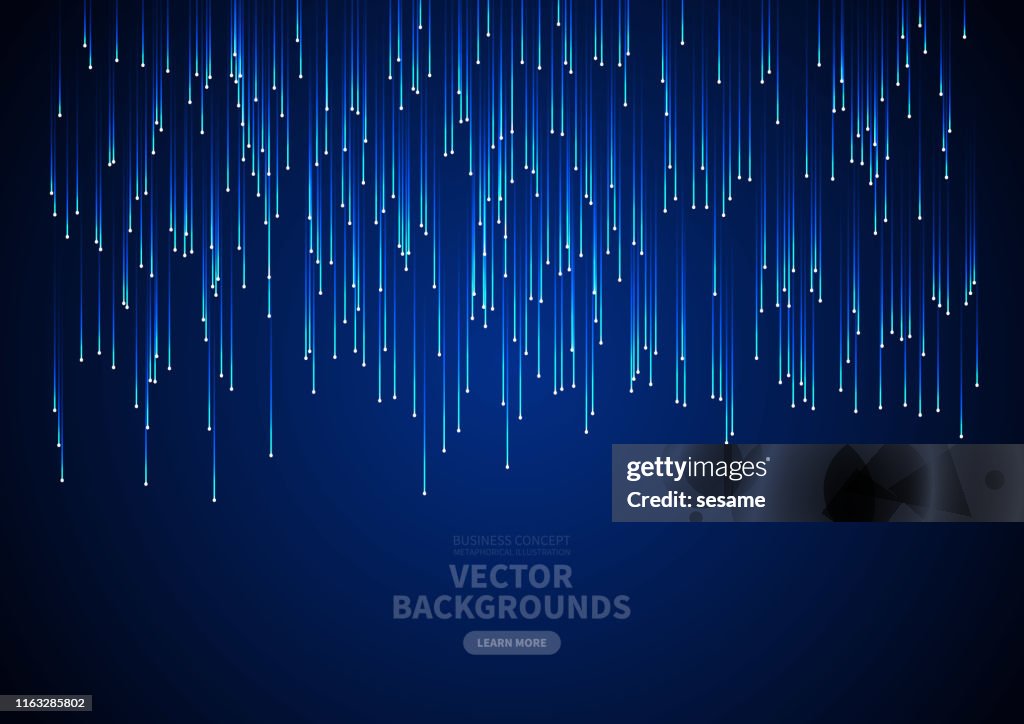 Abstract vertical tech light background