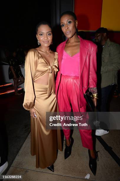 China Anne McClain and Christine Adams attend Entertainment Weekly's Comic-Con Bash held at FLOAT, Hard Rock Hotel San Diego on July 20, 2019 in San...