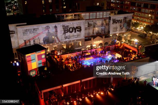 General view of atmosphere at Entertainment Weekly's Comic-Con Bash held at FLOAT, Hard Rock Hotel San Diego on July 20, 2019 in San Diego,...