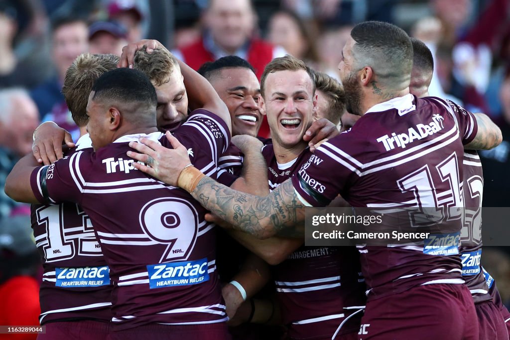 NRL Rd 18 - Sea Eagles v Eels
