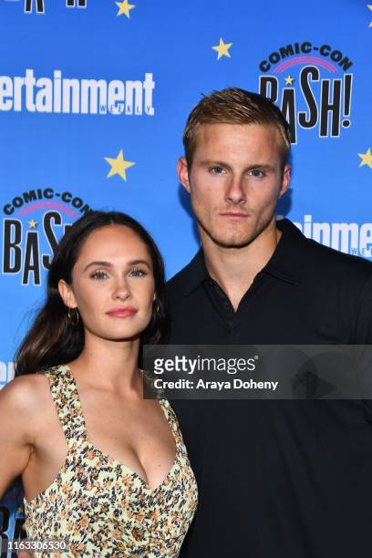 Alexander Ludwig and Kristy Dawn Dinsmore at the Entertainment Weekly Comic-Con Celebration at Float at Hard Rock Hotel San Diego on July 20, 2019 in...