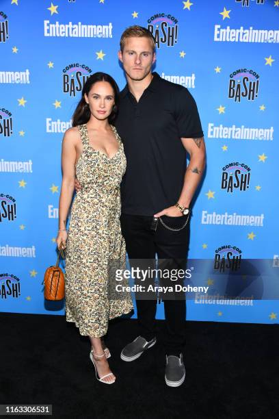 Alexander Ludwig and Kristy Dawn Dinsmore at the Entertainment Weekly Comic-Con Celebration at Float at Hard Rock Hotel San Diego on July 20, 2019 in...