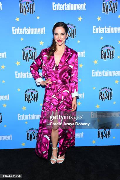 Melanie Scrofano at the Entertainment Weekly Comic-Con Celebration at Float at Hard Rock Hotel San Diego on July 20, 2019 in San Diego, California.