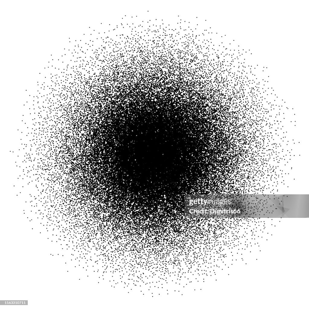 Ronde korrelige achtergrond.