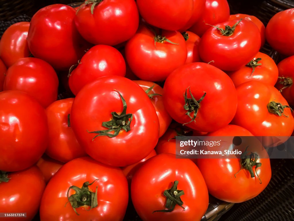 Verse rijpe tomaten