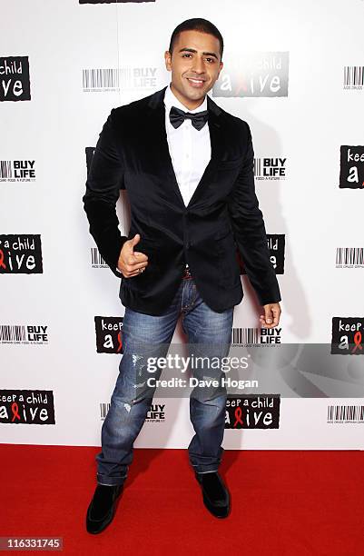 Jay Sean attends the Keep a Child Alive Black Ball 2011 at Camden Roundhouse on June 15, 2011 in London, England.